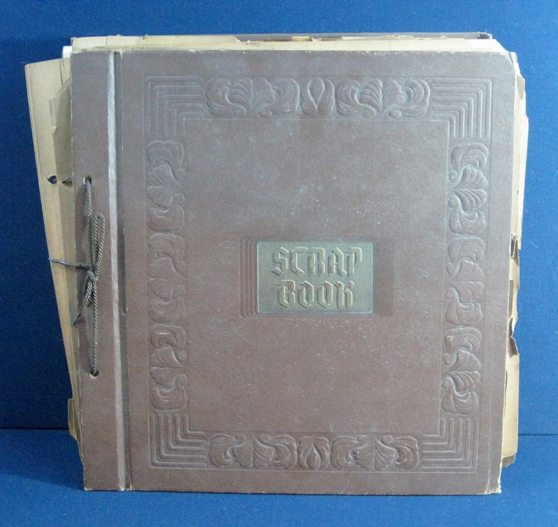 c.1900 HENRIETTA CARTER TRAIN RAILROAD SCRAPBOOK XR: We are thrilled to have the opportunity to present this rare scrapbook from Harriet Carter(see bio below). Scrapbook includes railroad memorabilia from the early 1900s, photos and more. We have a lot