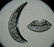 5pc VTG SILVER RHINESTONE BROOCH LOT LEAF LIPS XR - 3