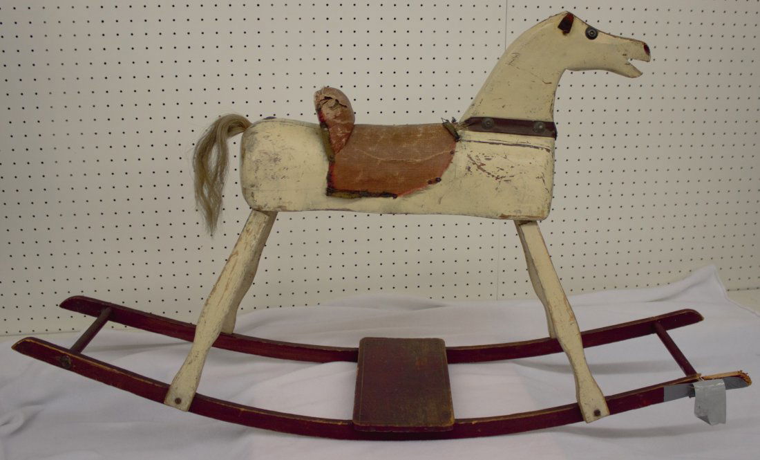primitive rocking horse