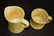1870-90s ENGLISH YELLOW WARE SPONGEWARE CREAMER MUG XC - 5