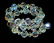 2 SET VTG AURORA BOREALIS RHINESTONE JEWELRY 5PC XR - 4
