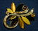 7pc FANCY VTG BROOCH LOT SGND LISNER BARKIN ++ XR - 4