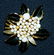 7pc FANCY VTG BROOCH LOT SGND LISNER BARKIN ++ XR - 6