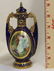 1950 BAVARIAN ROYAL CROWN COBALT GILT PERFUME BOTTLE XW - 10