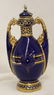 1950 BAVARIAN ROYAL CROWN COBALT GILT PERFUME BOTTLE XW - 4