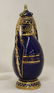 1950 BAVARIAN ROYAL CROWN COBALT GILT PERFUME BOTTLE XW - 5