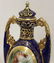 1950 BAVARIAN ROYAL CROWN COBALT GILT PERFUME BOTTLE XW - 6