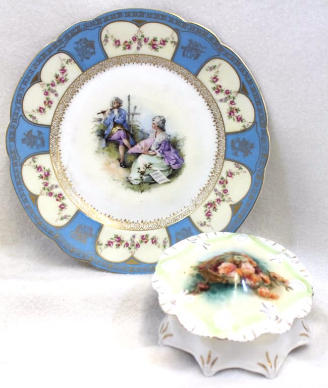 1910s WHEELOCK PRUSSIA BOX, C TIELSCH PORTRAIT PLATE XX (1 of 10)