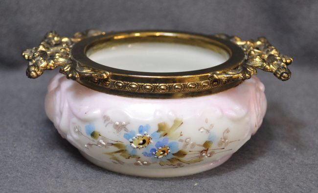 1900-1902 WAVE CREST HP FLORAL HORIZONTAL SGND PIN TRAY (1 of 8)