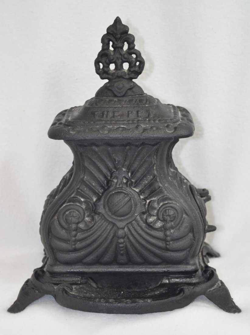 RARE SALESMAN'S SAMPLE PARLOR STOVE THE PET 1865 (1 of 10)
