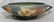ROSEVILLE POTTERY BLUE MAGNOLIA CONSOLE BOWL 5-10 - 6