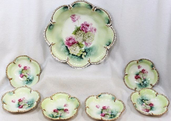 1904-14 RS PRUSSIA WREATH & STAR 7 PC MASTER BERRY SET (1 of 7)