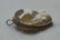 VINTAGE BIRD & FLOWERS SHELL CAMEO STERLING SILVER PIN - 3
