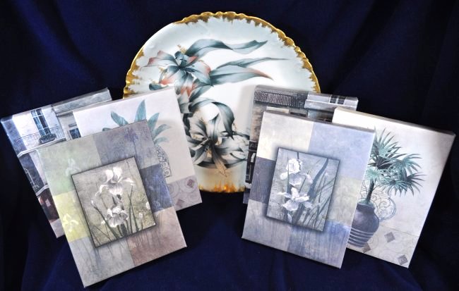 1888+ GIANT HAVILAND & CIE LIMOGES PLATTER 6 PORTRAITS: The following treasures are from the living estate of Ailene & Buddy Ford; noted dealers and lifelong collectors of valuable antique & vintage heirlooms. The AEAA is exceptionally proud to showcase th