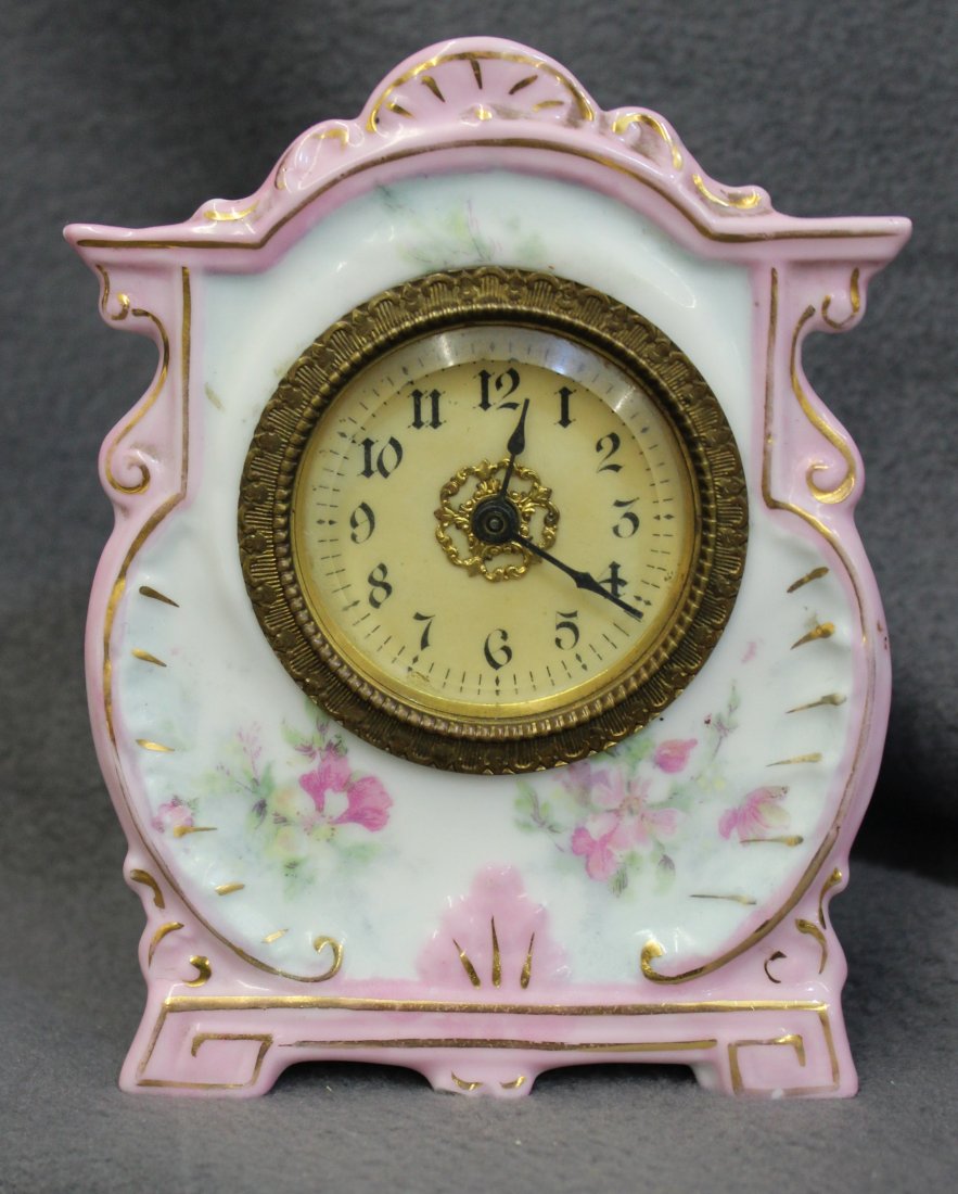 MINIATURE NEW HAVEN CLOCK LADIES NIGHTSTAND CLOCK 1905 (1 of 7)
