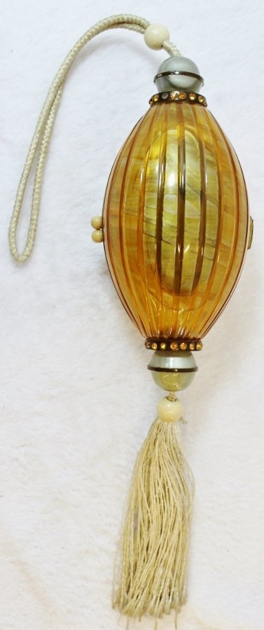 RARE 1920S BAKELITE HINGED FLAPPER PURSE RHINESTONES (1 of 10)