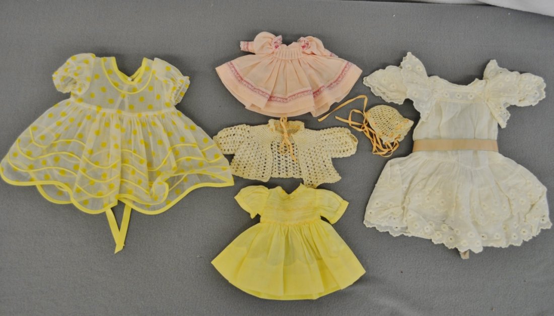 DOLL CLOTHES LOT PATTIKINS CROCHETED SET HM VICTORIAN (1 of 9)