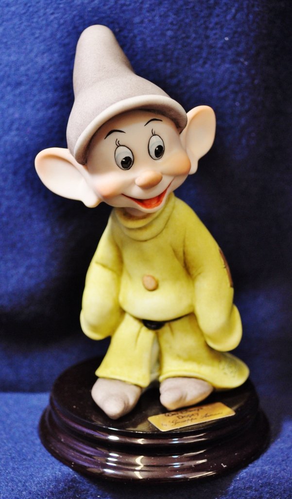 ARMANI DISNEY SNOW WHITE SCULPTURES DWARF DOPEY (1 of 6)