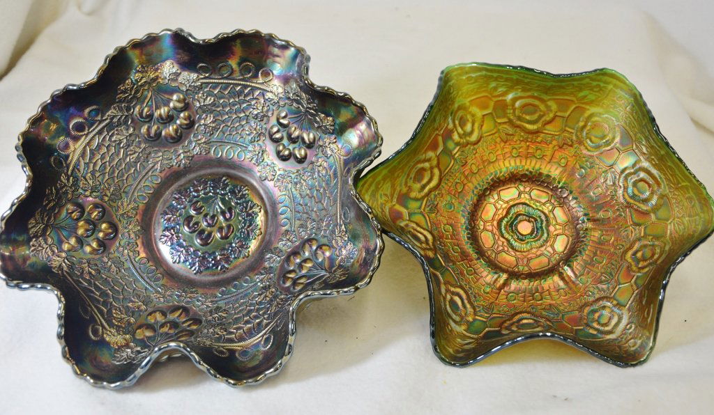 1912-14 FENTON CAPTIVE ROSE CHERRY CHAIN CARNIVAL BOWLS (1 of 8)