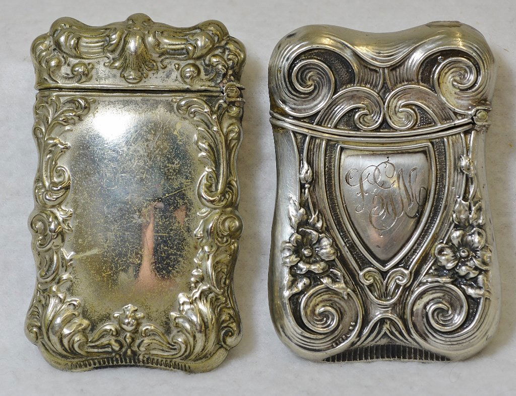 (2) 1910s BRISTOL MFG. CO SILVEROIN + 1 MONOGRAM VESTAS (1 of 5)