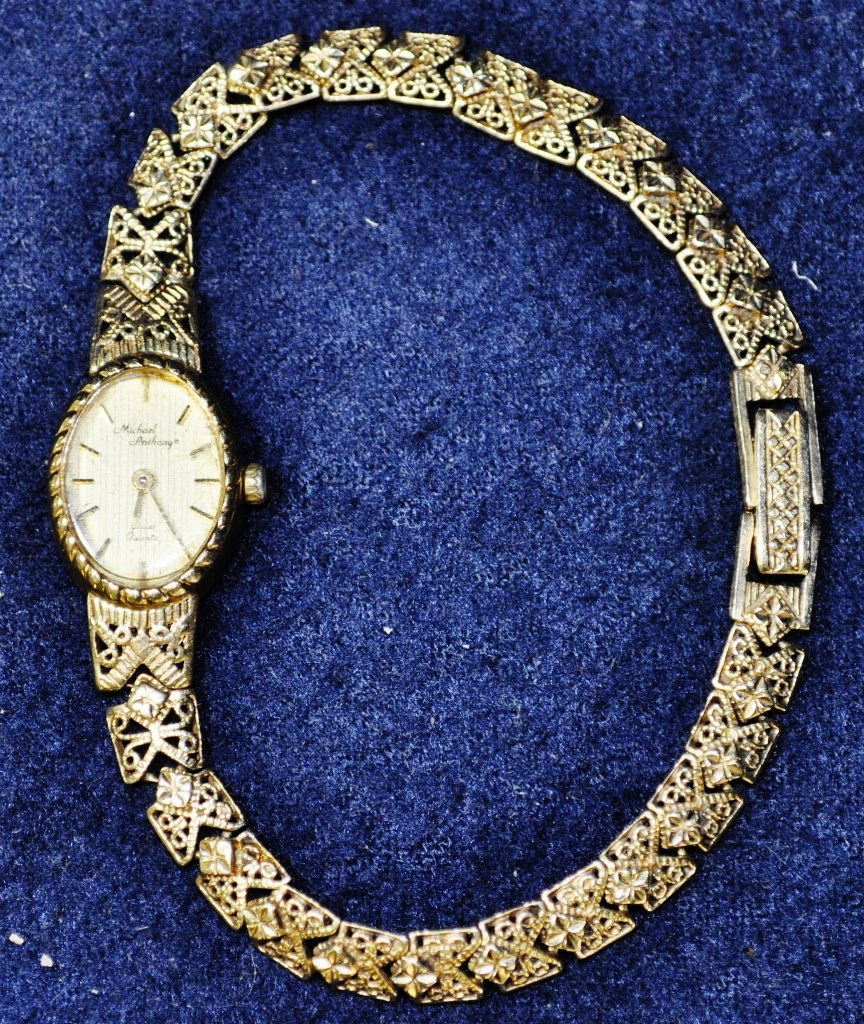 Michael anthony sales swiss quartz watch