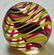 1890s HB 1.625-1.875 3 BAND DIVIDED CORE SWIRL MARBLES - 2