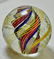 1890s HB 1.625-1.875 3 BAND DIVIDED CORE SWIRL MARBLES - 4