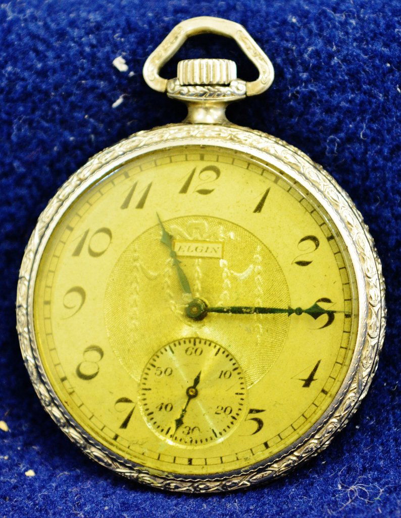 Elgin tivoli pocket watch new arrivals