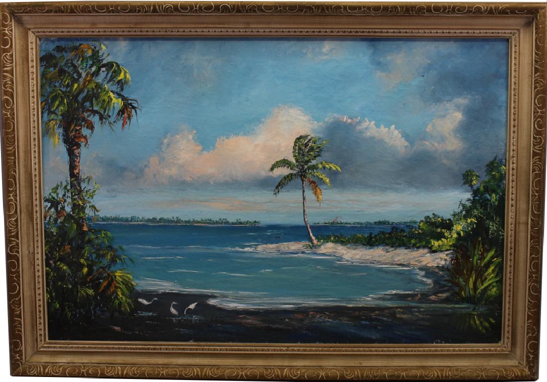Florida Highwaymen Coastal Painting (1 of 4)