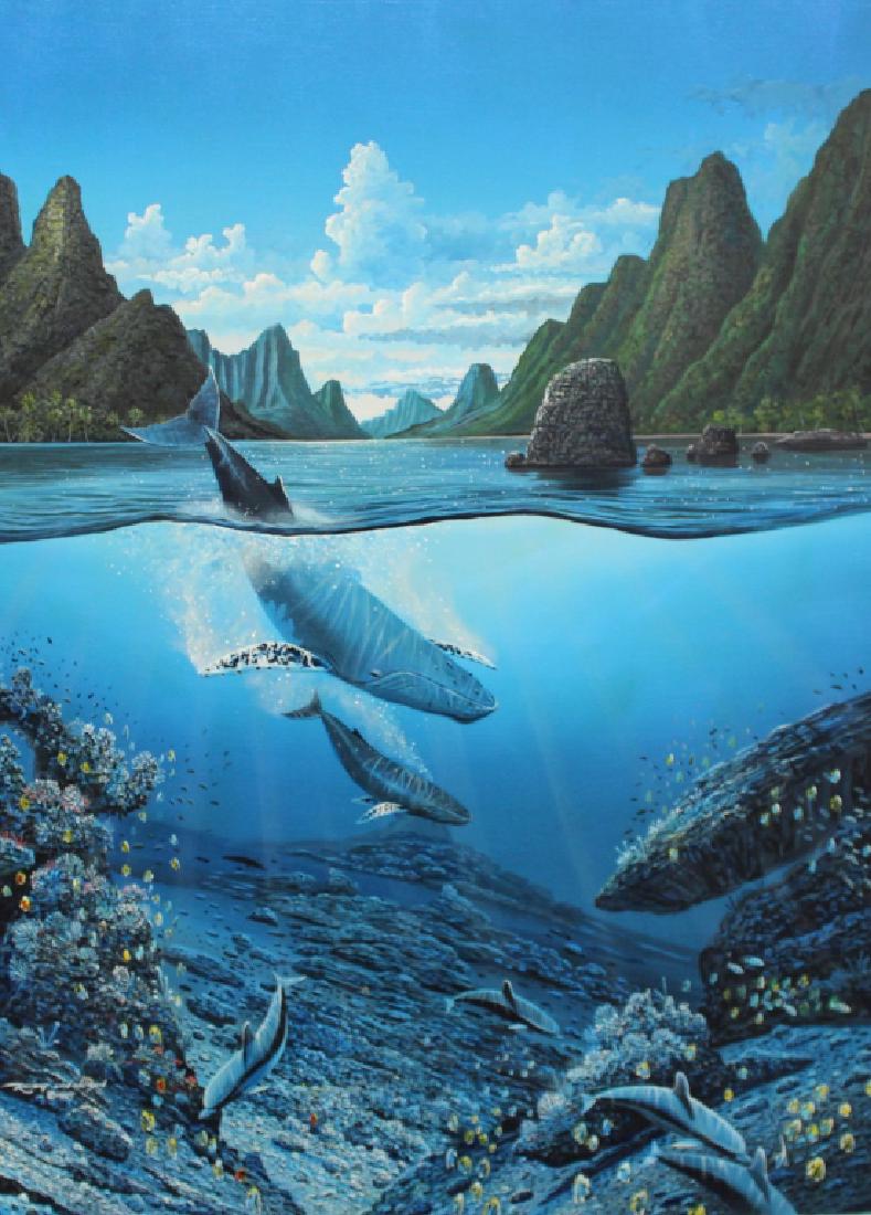 Robert Lyn Nelson (20th C.) "One w/ Nature" (1 of 7)