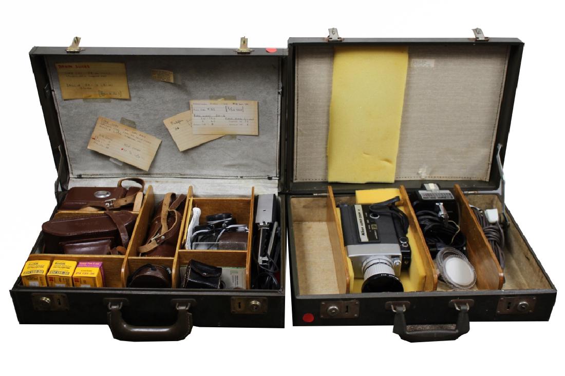 (2) Cameras in original cases (1 of 3)