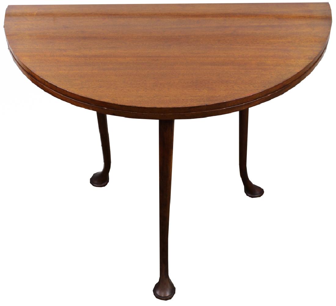 Antique Demilune Game Table (1 of 2)