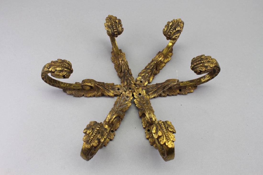 (6) Gilded Wall Mounts (1 of 2)