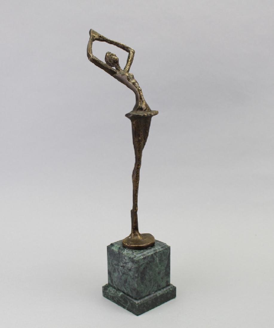 Bronze Figural Ballet Dancer Statue (1 of 5)