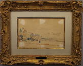 Eugene Boudin (1824 - 1898) La Plage de Trouville