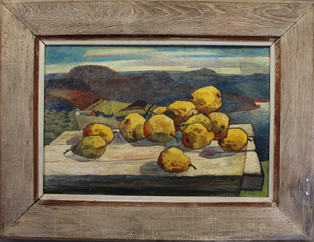 Woldemar Neufeld (1909 - 2002) "Yellow Pear" (1 of 6)