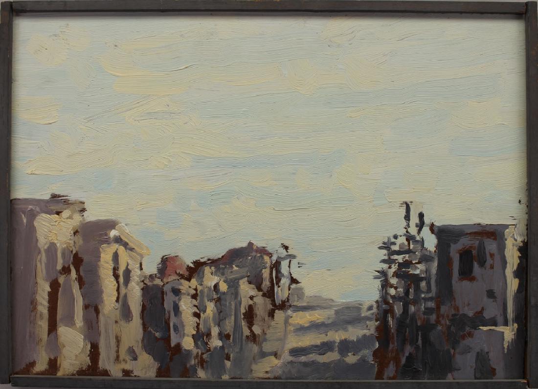 "Corner on Golden Gate" Fred Martin (1 of 4)