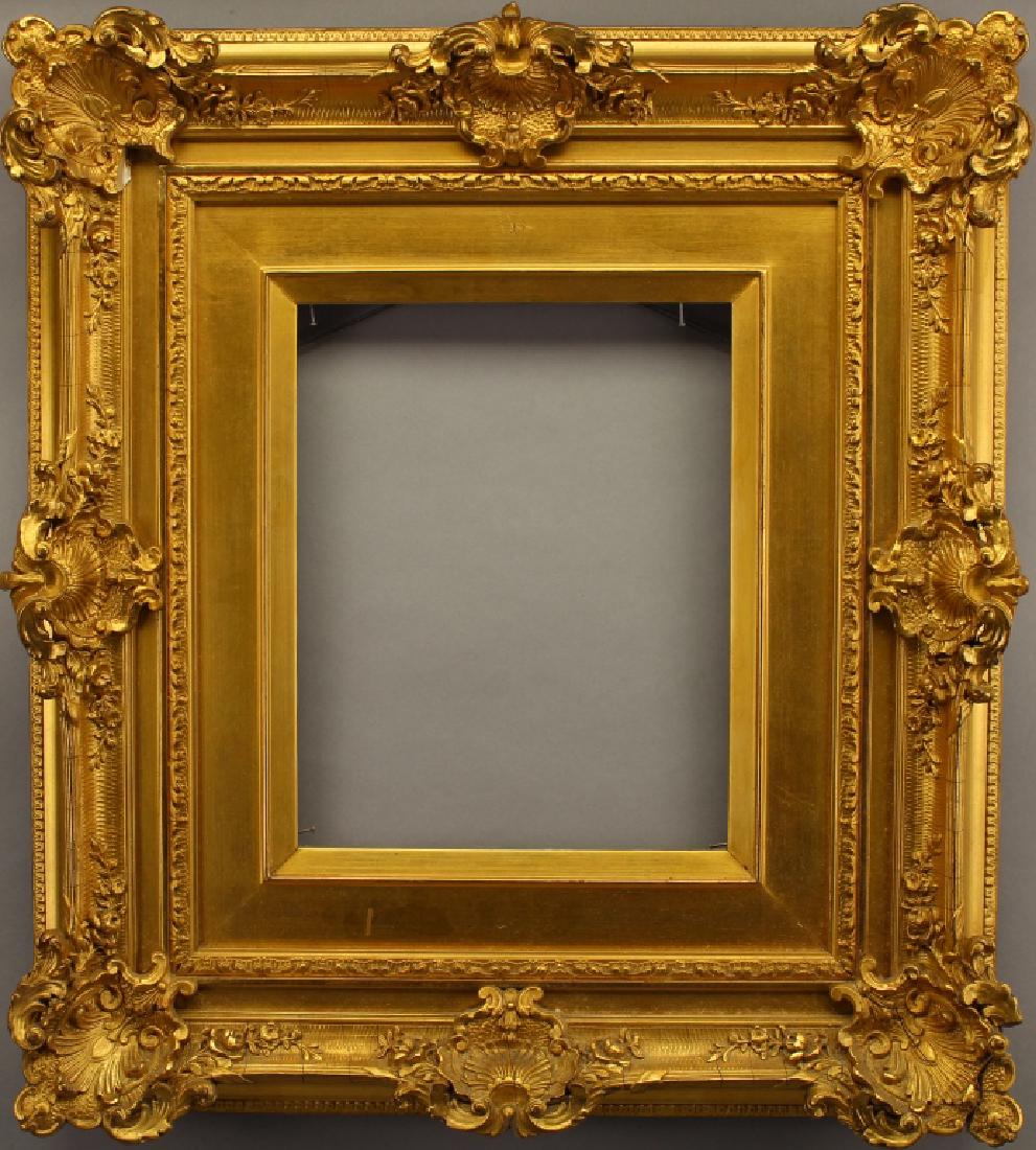 Victorian Gold Leaf Carved Frame (1 of 3)