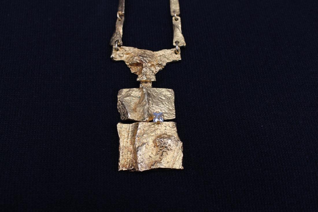 Lapponia Bjorn Weckstrom 18k Gold Necklace (1 of 8)