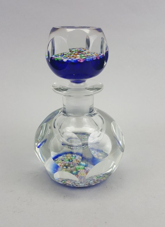 Millefiori Glass Inkwell / Paperweight (1 of 6)