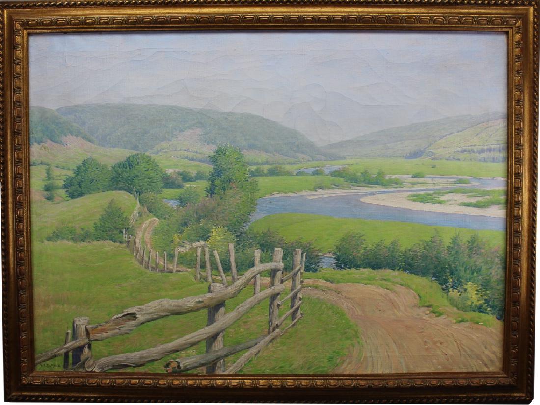Frank V. DuMond (1865 - 1951) "Winding Road" (1 of 8)