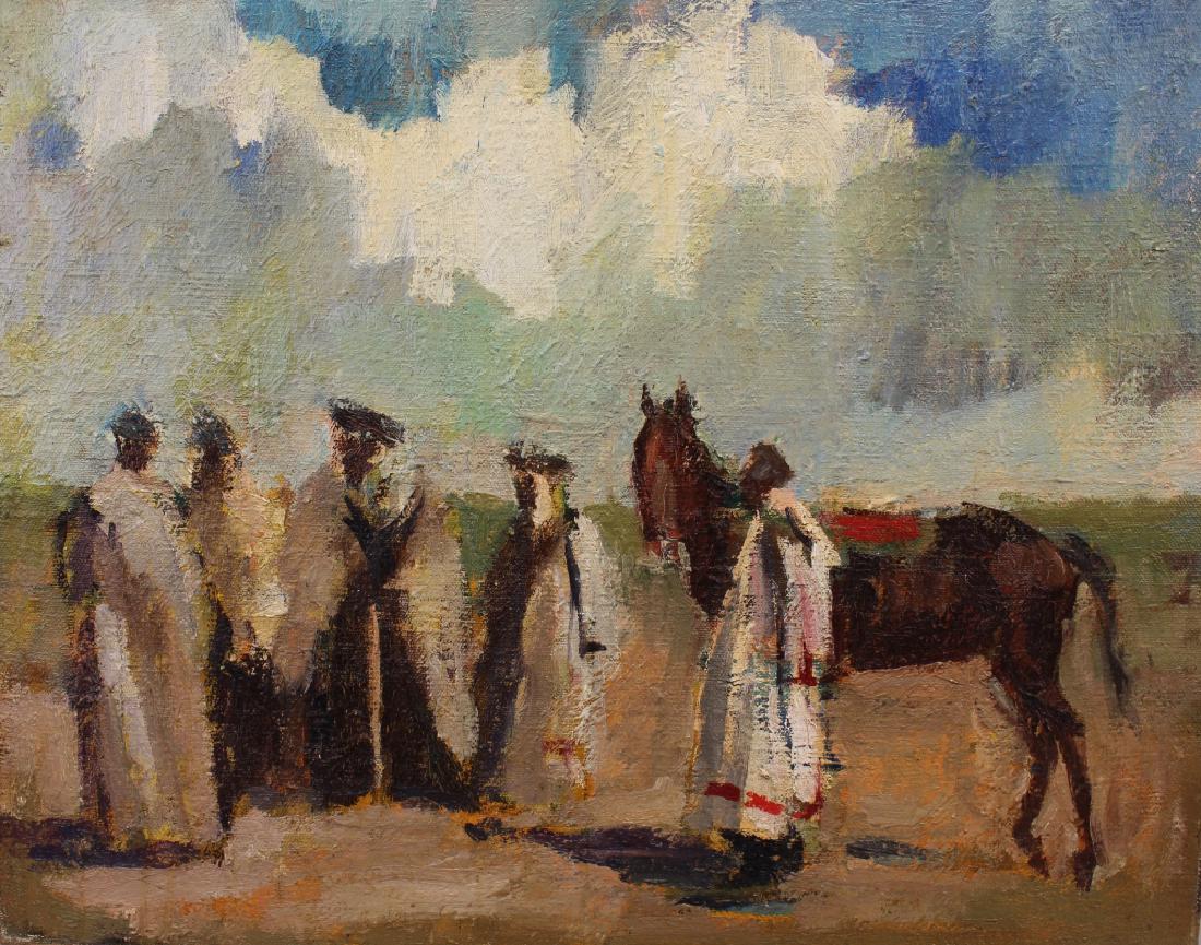 Elizabeth Nourse (1859 - 1938) Orientalist Scene (1 of 5)