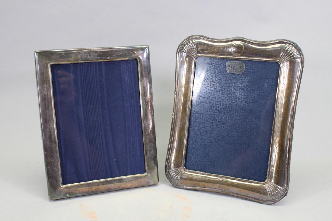 (2) Sterling Overlay Picture Frames (1 of 5)