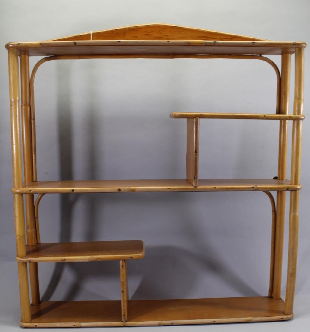 Vintage Rattan Wall Shelf (1 of 2)