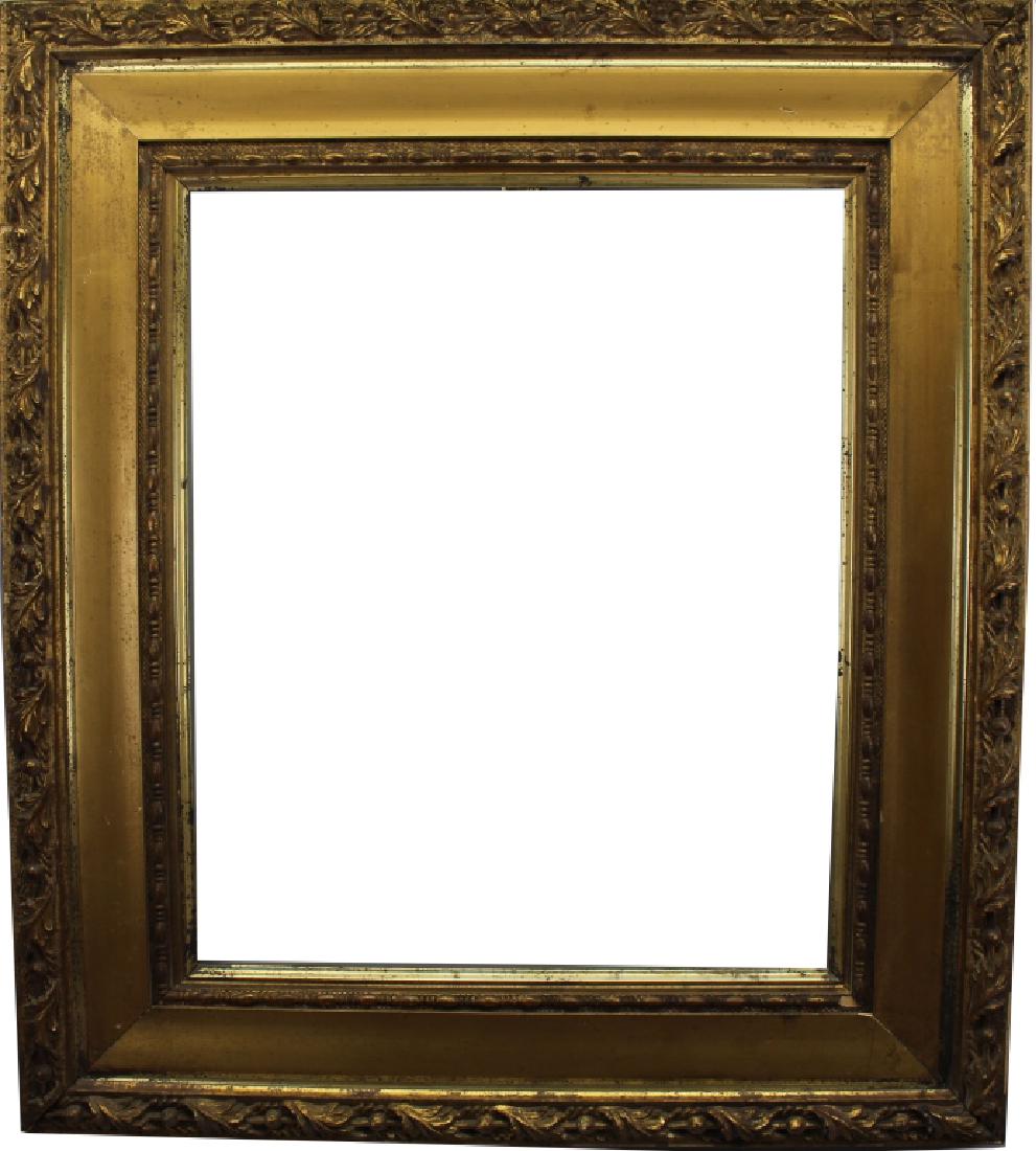Antique American Gilt/Carved Wooden Frame (1 of 3)
