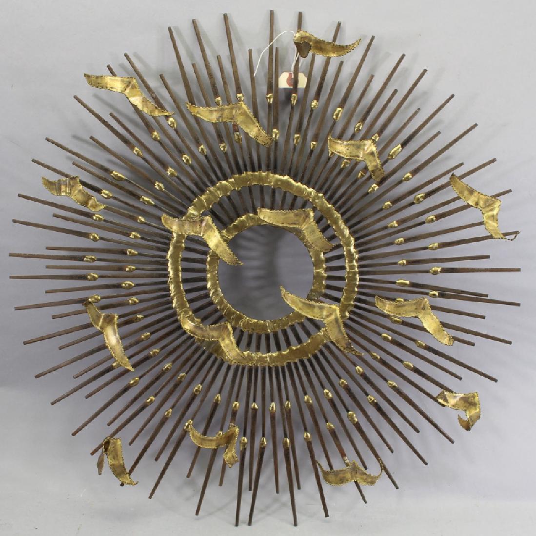 Mid Century Modern Wall Sculpture, Jere Style (1 of 3)