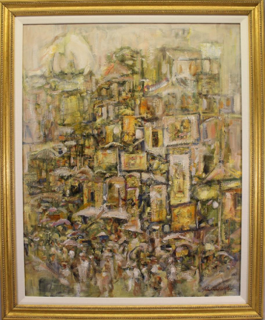 John Robert Willer (American 20th C) "Chinatown" (1 of 5)