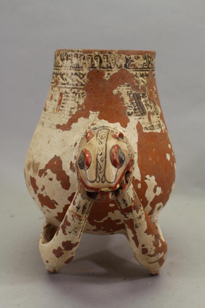 Pre-Columbian Jaguar Effigy Vessel (1 of 3)
