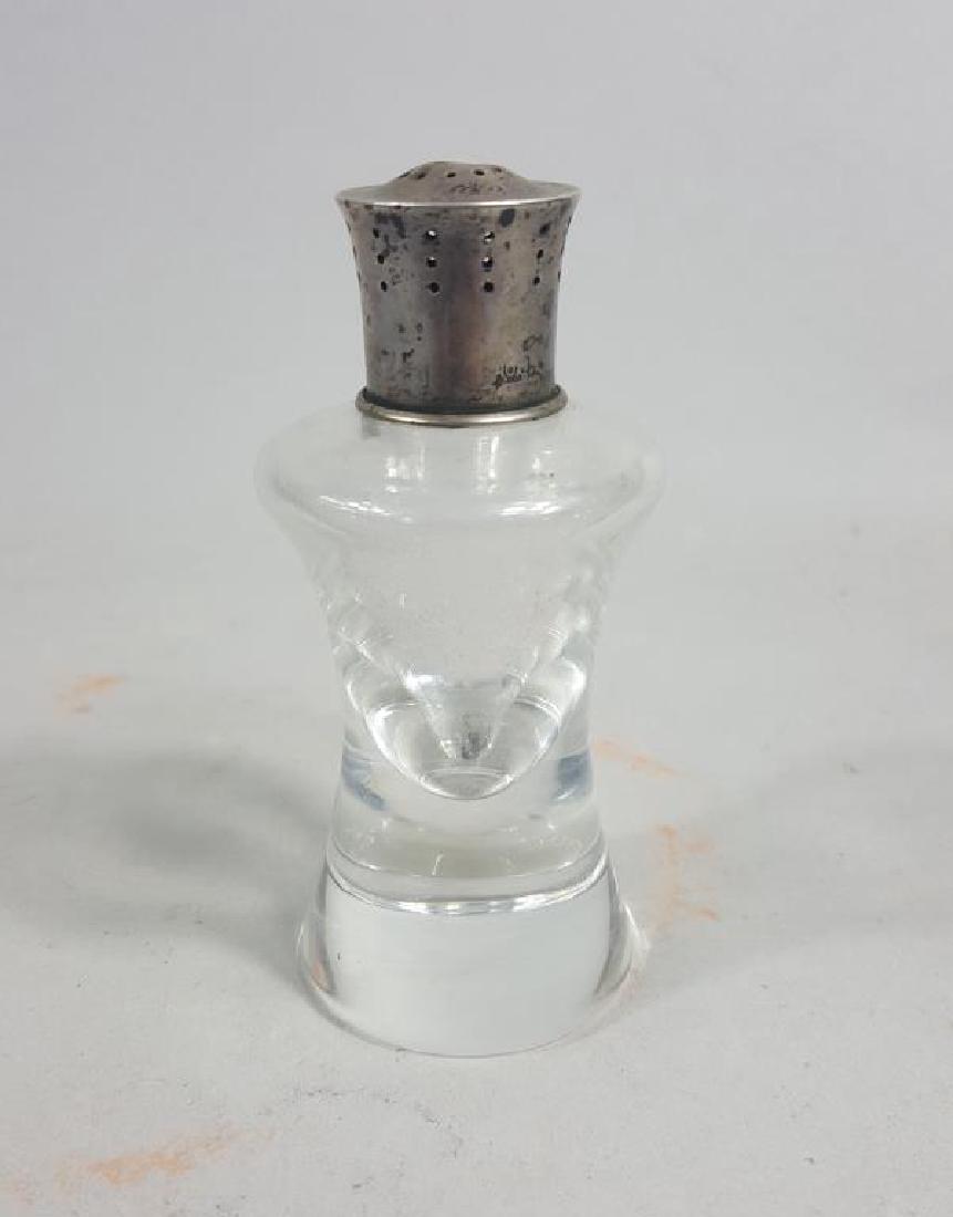 Sterling Capped Glass Pepper Shaker (1 of 5)