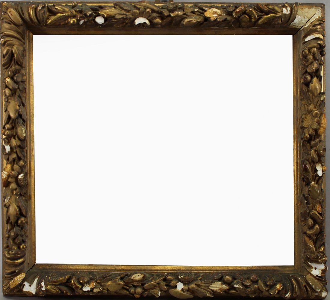 Antique Carved/Gilded Wooden Frame (1 of 3)